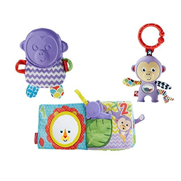Fisher-Price Monkey Teether 2 Pack Fisher Price Fisher-Price Monkey Teether 2 Pack Fisher Price